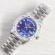 Copy Rolex Day Date II 41MM SS Blue Dial Diamond Bezel Watch President Band (4)_th.jpg